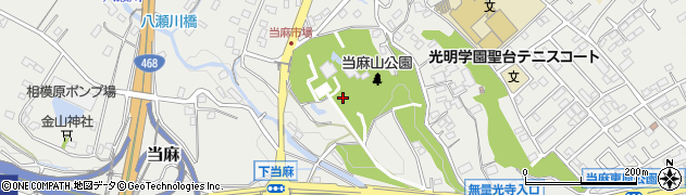 神奈川県相模原市南区当麻578周辺の地図