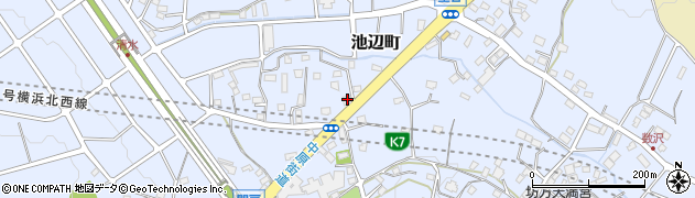 神奈川県横浜市都筑区池辺町1641周辺の地図