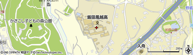 風越高等学校周辺の地図