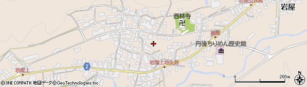京都府与謝野町（与謝郡）岩屋周辺の地図
