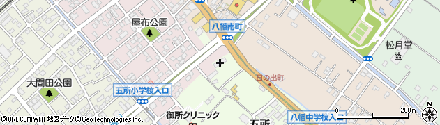 千葉県市原市五所337周辺の地図