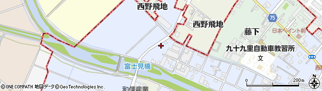 チヤフルキョウエイ事業所周辺の地図