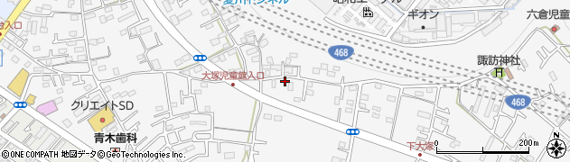 神奈川県愛甲郡愛川町中津1740周辺の地図