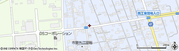鳥取県境港市外江町3311-4周辺の地図