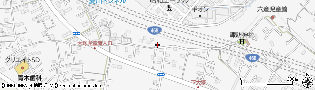 神奈川県愛甲郡愛川町中津1675周辺の地図