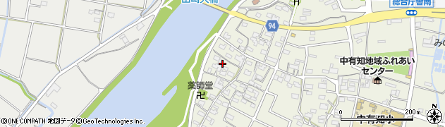 岐阜県美濃市生櫛1375周辺の地図