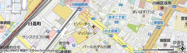 川崎メンタルクリニック周辺の地図