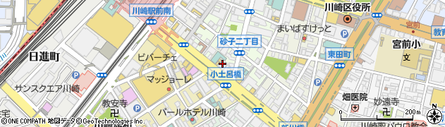 宝島２４川崎２号店周辺の地図
