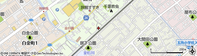 千葉県市原市五所1483周辺の地図