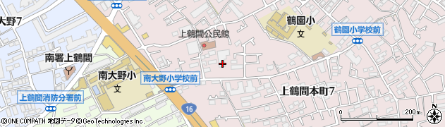 神奈川県相模原市南区上鶴間本町7丁目4周辺の地図
