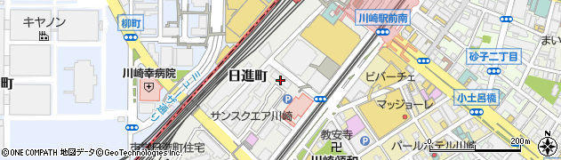 川崎日航ホテル　調理部周辺の地図