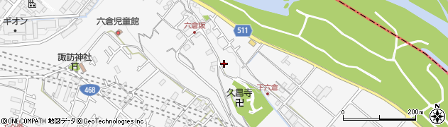 神奈川県愛甲郡愛川町中津2449周辺の地図