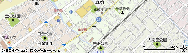 千葉県市原市五所1451周辺の地図