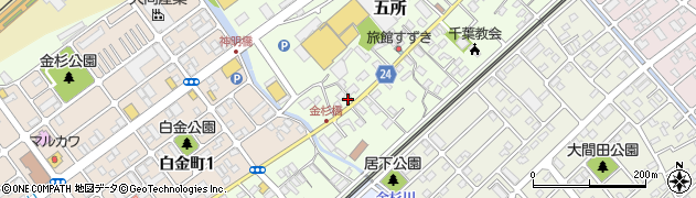 千葉県市原市五所1509周辺の地図