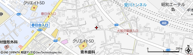 神奈川県愛甲郡愛川町中津1853周辺の地図