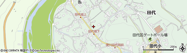 神奈川県愛甲郡愛川町田代617周辺の地図