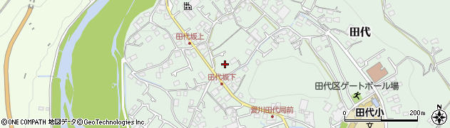神奈川県愛甲郡愛川町田代613周辺の地図