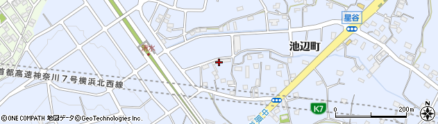 神奈川県横浜市都筑区池辺町1612周辺の地図