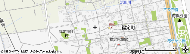 鳥取県境港市福定町1628周辺の地図