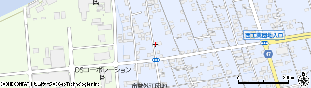鳥取県境港市外江町3325周辺の地図