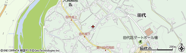 神奈川県愛甲郡愛川町田代612周辺の地図