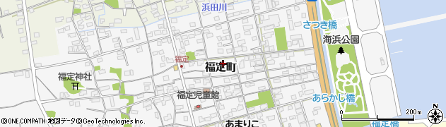 鳥取県境港市福定町192周辺の地図