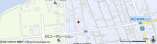 鳥取県境港市外江町3377周辺の地図