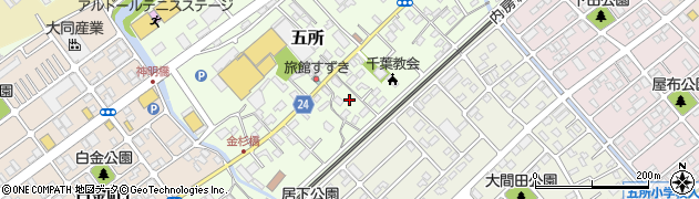 千葉県市原市五所1478周辺の地図