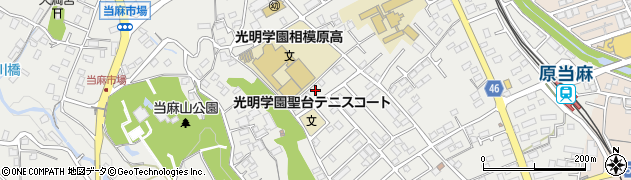 神奈川県相模原市南区当麻747周辺の地図
