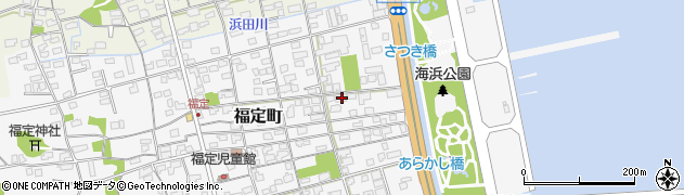 鳥取県境港市福定町47周辺の地図