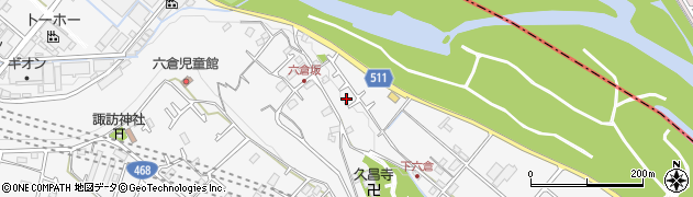 神奈川県愛甲郡愛川町中津2442周辺の地図