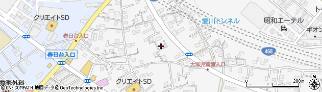 神奈川県愛甲郡愛川町中津1849周辺の地図