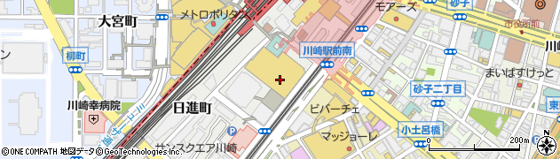 ピュアマインド川崎店周辺の地図