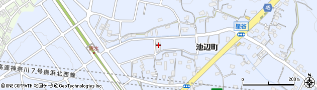 神奈川県横浜市都筑区池辺町1669周辺の地図