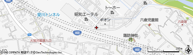 神奈川県愛甲郡愛川町中津6974-3周辺の地図