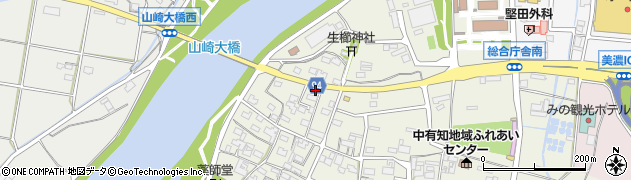 岐阜県美濃市生櫛1444周辺の地図