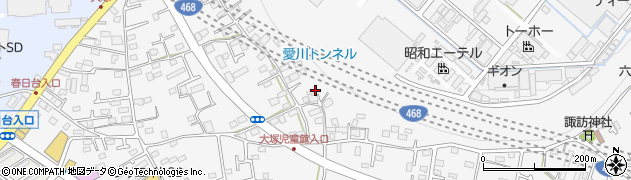 神奈川県愛甲郡愛川町中津1987周辺の地図