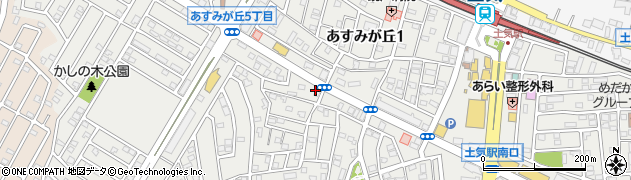 誉田進学塾　土気教室周辺の地図