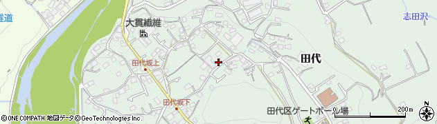 神奈川県愛甲郡愛川町田代605周辺の地図