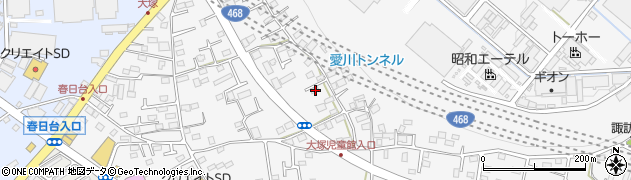 神奈川県愛甲郡愛川町中津1874-5周辺の地図