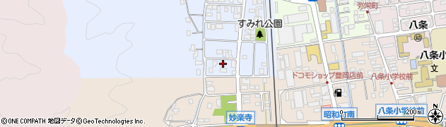 兵庫県豊岡市妙楽寺505周辺の地図