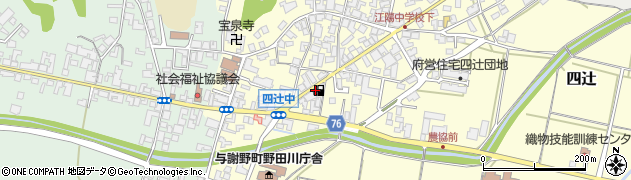 株式会社三洋商事　四辻給油所周辺の地図