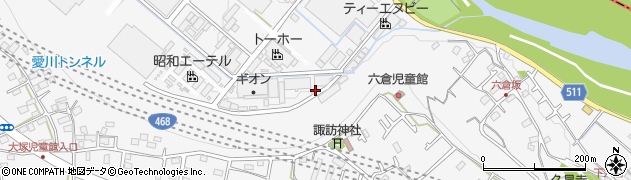 神奈川県愛甲郡愛川町中津6981周辺の地図