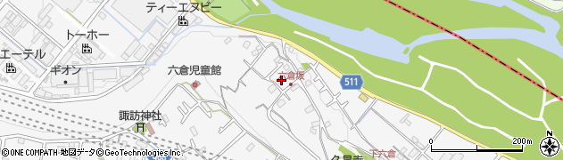 神奈川県愛甲郡愛川町中津2401周辺の地図