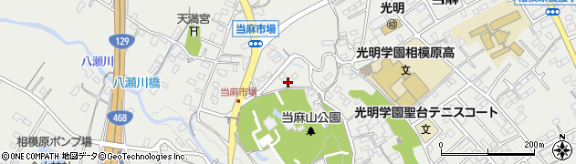 神奈川県相模原市南区当麻558-18周辺の地図