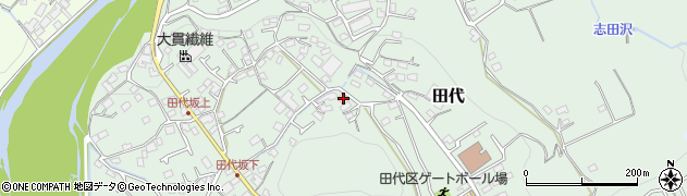 神奈川県愛甲郡愛川町田代554周辺の地図