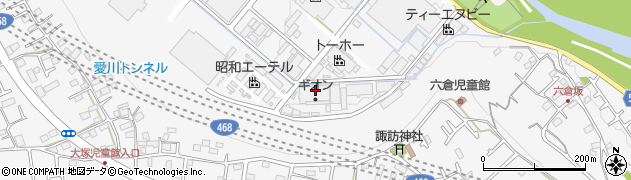 神奈川県愛甲郡愛川町中津6974周辺の地図