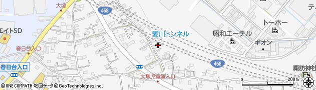 神奈川県愛甲郡愛川町中津1969周辺の地図