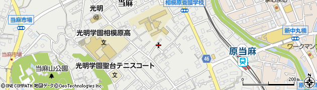 神奈川県相模原市南区当麻822周辺の地図