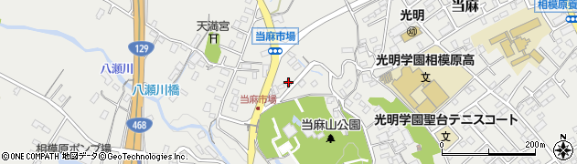 神奈川県相模原市南区当麻558-7周辺の地図